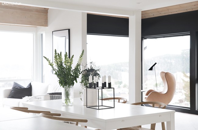 Stylizimo's stue før og etter lady inspirasjonsblogg