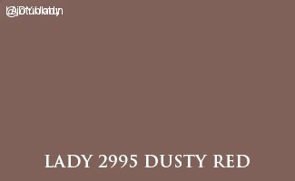 LADY 2995 Dusty Red